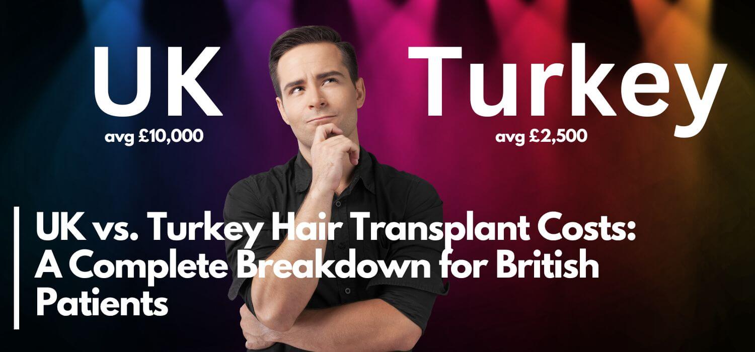 UK vs. Turkey Hair Transplant Costs: A Complete Breakdown for British Patients