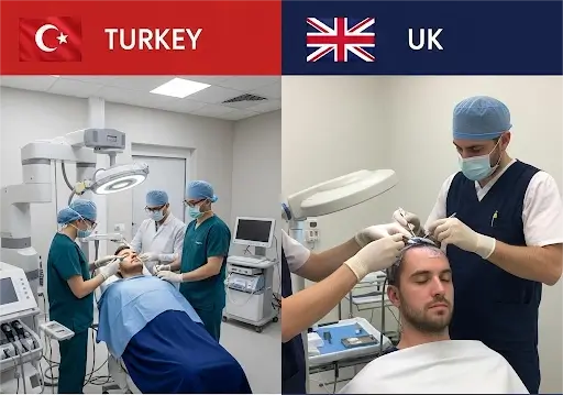 Turkey vs UK Hair Transplants