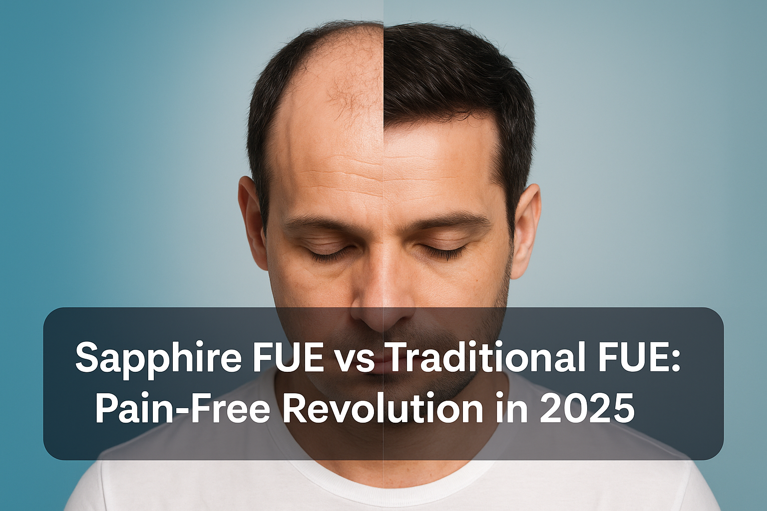 Sapphire FUE vs Traditional FUE: Pain-Free Revolution in 2025