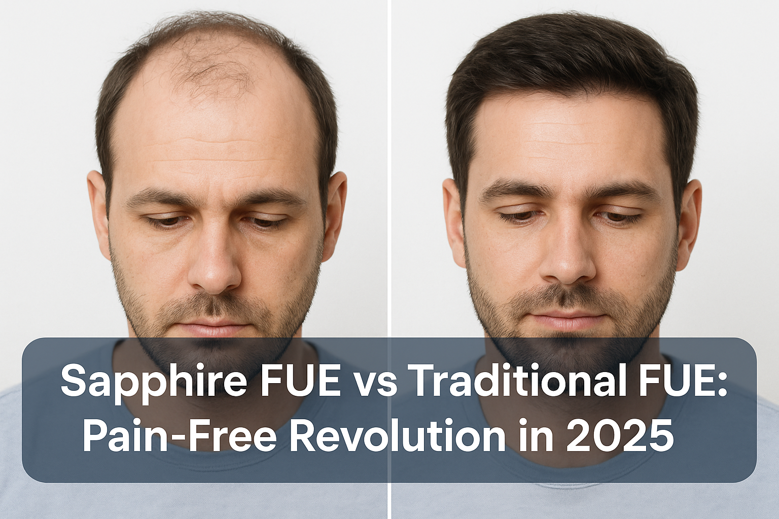 Sapphire FUE vs Traditional FUE: Pain-Free Revolution in 2025